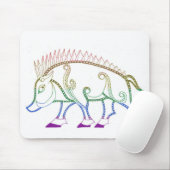 レインボーボア マウスパッド (マウス)