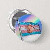 レインボーボタンのプライド 缶バッジ (正面&裏面)