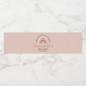 レインボーボトルラベルテラコッタボホレインボー ペットボトルラベル (シングルラベル)