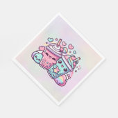 レインボーボバナプキンス スタンダードランチョンナプキン (角)