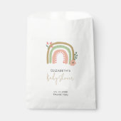 レインボーボホベイビーシャワーアースキュート フェイバーバッグ (正面)