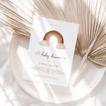 レインボーボホーニュートラルベビーシャワー