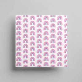 レインボーボーイベビーシャワースクエア スタンダードカクテルナプキン