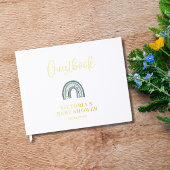 レインボーボーイベビーシャワー ゲストブック