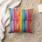 レインボーボードパターン クッション (ブランケット)