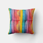 レインボーボードパターン クッション (裏面)