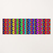 レインボーボーホーサンライズ |ユーカスタマイズ ヨガマット (正面(横))