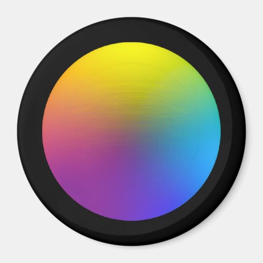 レインボーボール マグネット (正面)