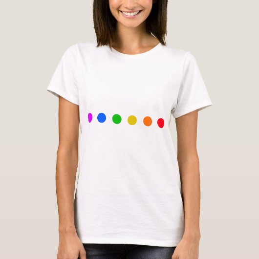 レインボーポイント Tシャツ (正面)