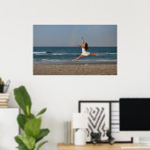 レインボーポスター付きダンス ポスター (ホームオフィス)