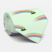 レインボーポット金ゴールドセントパトリックの日 ネクタイ (ロール)