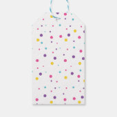 レインボーポップサマー誕生日 ギフトタグ (裏面)