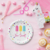 レインボーポップトゥー スイート 2歳の誕生日 ペーパープレート (パーティー)