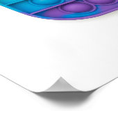 レインボーポップ・アートの・イット・ファイドジェ ポスター (角)