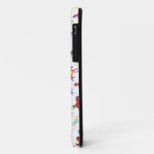 レインボーポニー対角線 Case-Mate iPhoneケース (裏面/左)