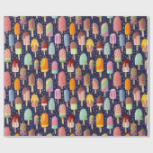 レインボーポピックスラッピング転が紙 ラッピングペーパー (フラット)