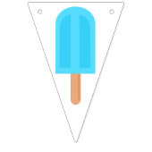 レインボーポプシクルズキッズハッピーバースデー バンティングフラッグ (第1の旗)