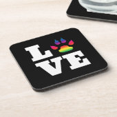 レインボーポー コースター (左側)