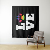 レインボーポー タペストリー (インサイチュ)