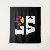 レインボーポー タペストリー (正面)