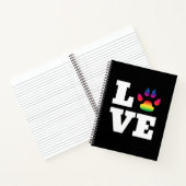 レインボーポー ノートブック (内部)