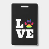 レインボーポー バッジ (裏面)