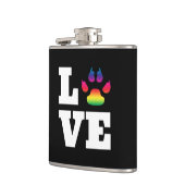 レインボーポー フラスク (左)