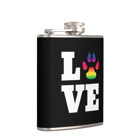 レインボーポー フラスク (右)