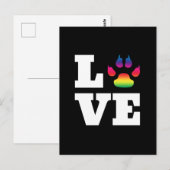 レインボーポー ポストカード (正面/裏面)