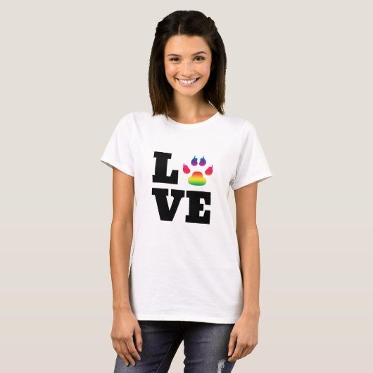 レインボーポー Tシャツ (正面フル)