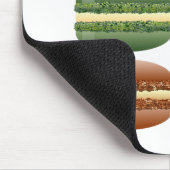 レインボーマカロン マウスパッド (コーナー)