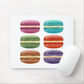 レインボーマカロン マウスパッド (マウス)