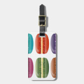 レインボーマカロン ラゲッジタグ (正面縦)