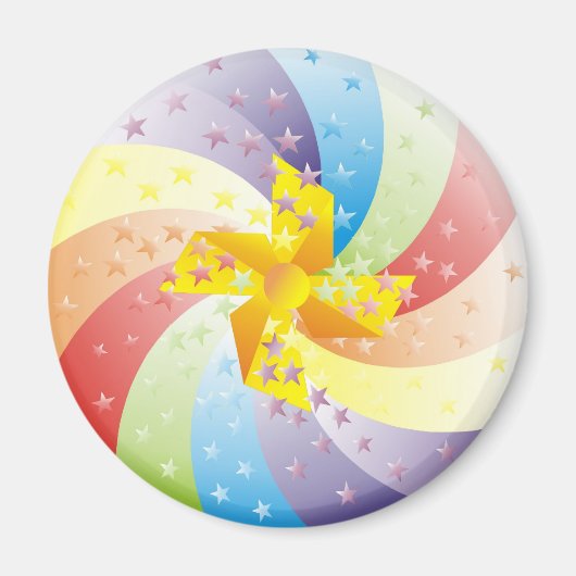 レインボーマグネット マグネット (正面)