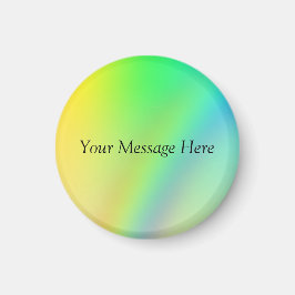 レインボーマグネット – メッセージでパーソナライズ マグネット