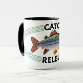 レインボーマスのキャッチ解放リソースの節約 マグカップ (正面左)