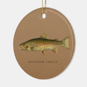 レインボーマスのクリスマスオーナメント セラミックオーナメント (左)