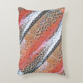 レインボーマスのスキン抽象芸術パターン印刷 アクセントクッション (正面(垂直))