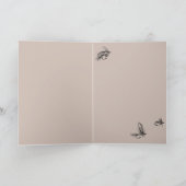 レインボーマス折り空白のカード サンキューカード (内部)