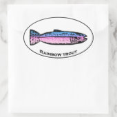 レインボーマス楕円ロゴ 楕円形シール (バッグ)