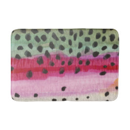 レインボーマス漁師 バスマット