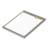 レインボーマス釣りパーソナライズされた人 ノートパッド (回転)