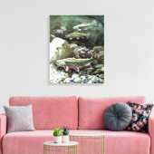 レインボーマスArt 2 キャンバスプリント (インサイチュ (リビング))