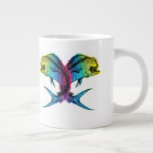 レインボーマヒマヒ ジャンボコーヒーマグカップ (右)