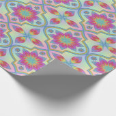 レインボーマラケシュパターン ラッピングペーパー (角)