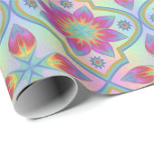 レインボーマラケシュパターン ラッピングペーパー (ロールコーナー)