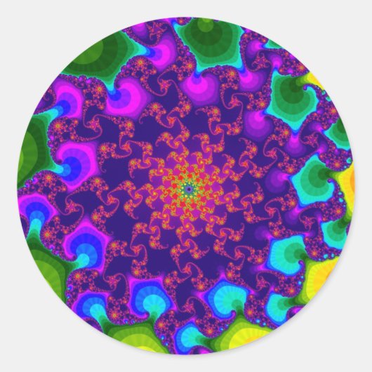 レインボーマリゴールド ラウンドシール (正面)