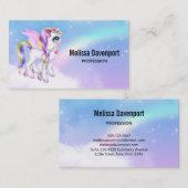 レインボーマンで美しいユニコーン 名刺 (正面/裏面)