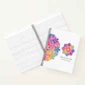 レインボーマンダラインディアン ノートブック (内部)