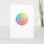 レインボーマンダラ結婚インディアン プログラム (裏面)